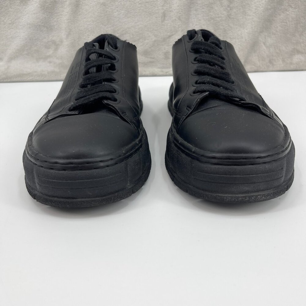 Viron 2005 Black Low Top Chunky Platform Sneakers Shoes - Picture 4 of 14